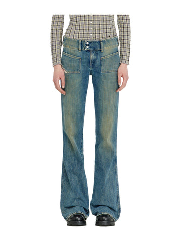 Jeans Bootcut Vita Bassa D-Hush