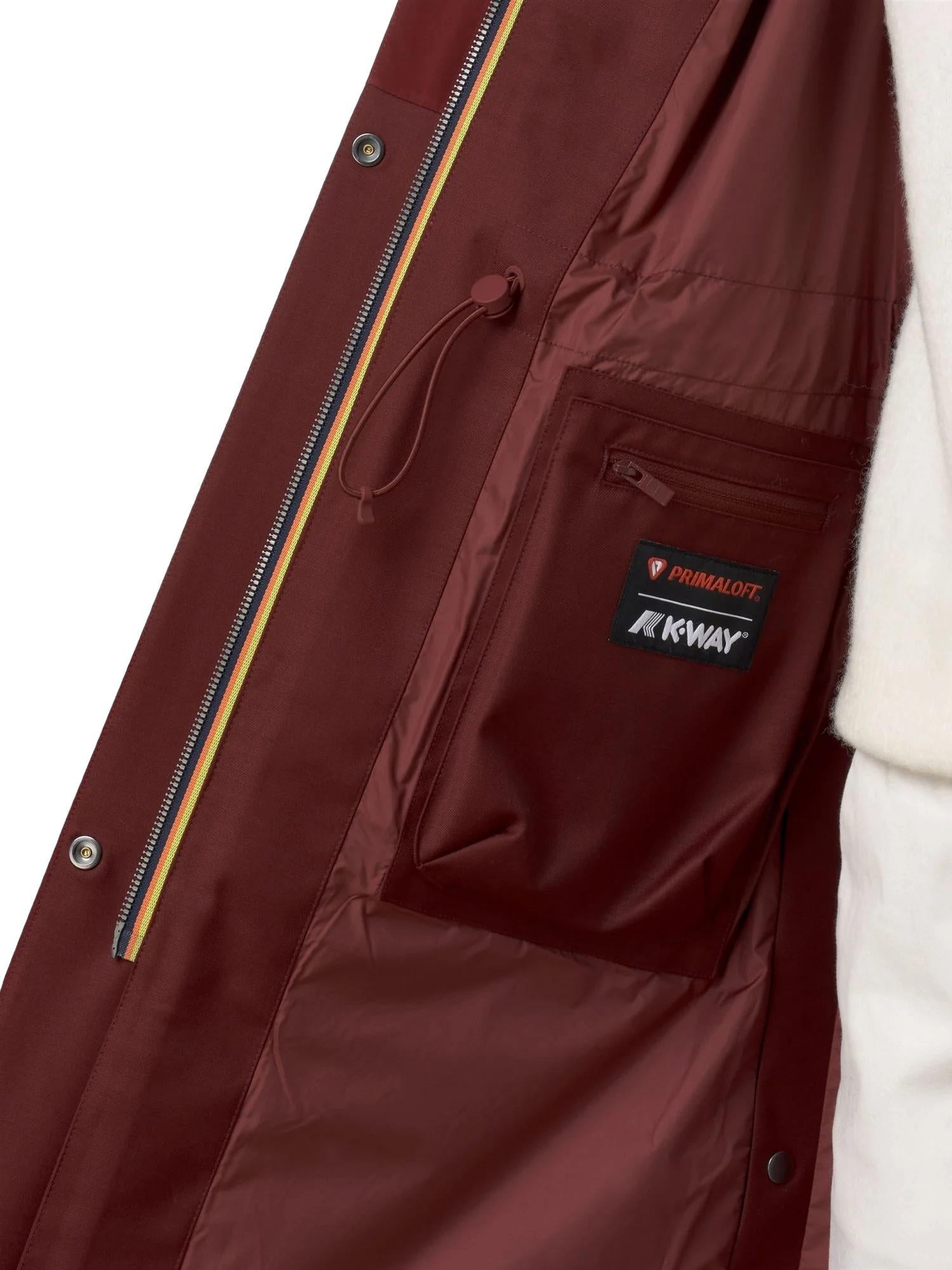 K-Way Giubbotto Ella Wool Nylon Mix