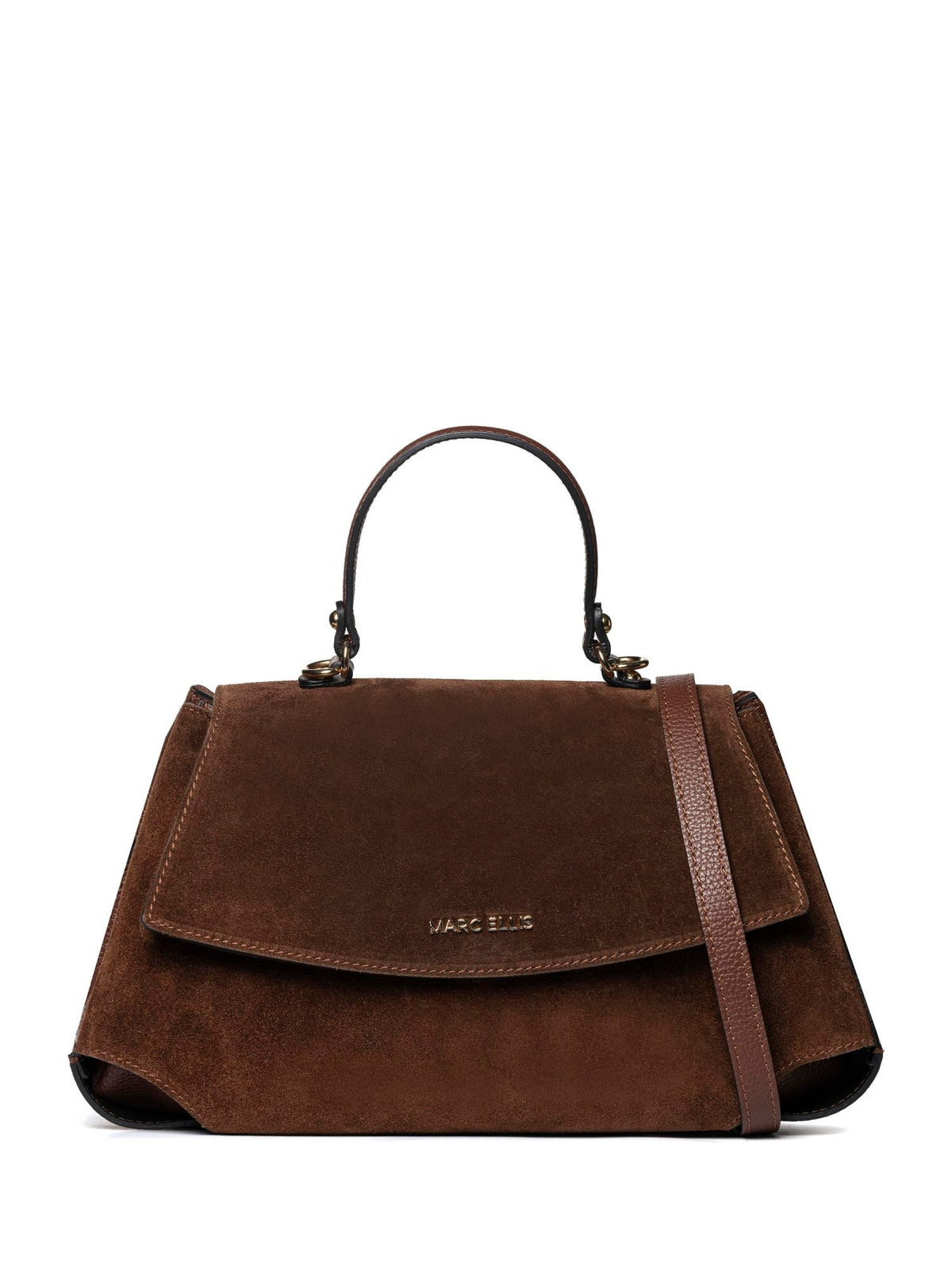 Borsa a Mano Spency L in Suede