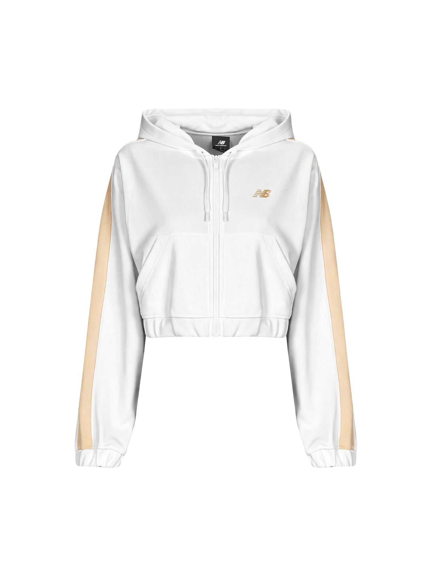 New Balance Felpa con zip in interlock