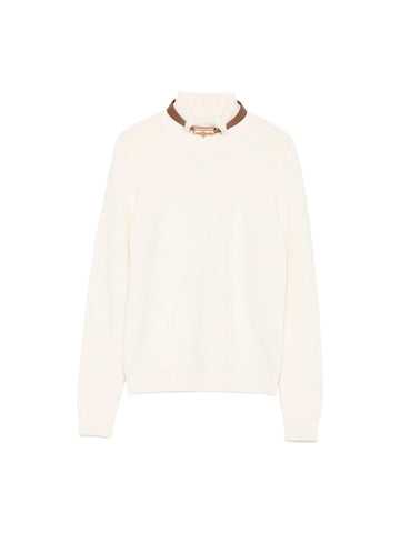 Elisabetta Franchi Maglia con cinturino gioiello