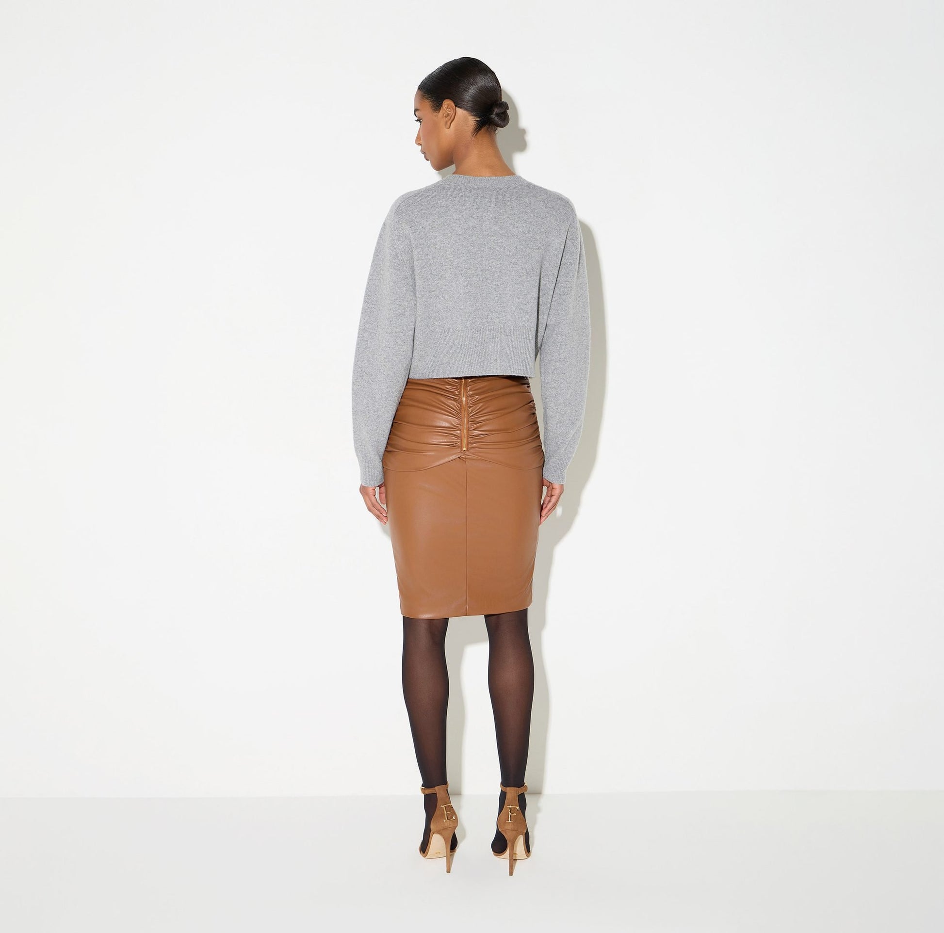 Cardigan in lana e cashmere