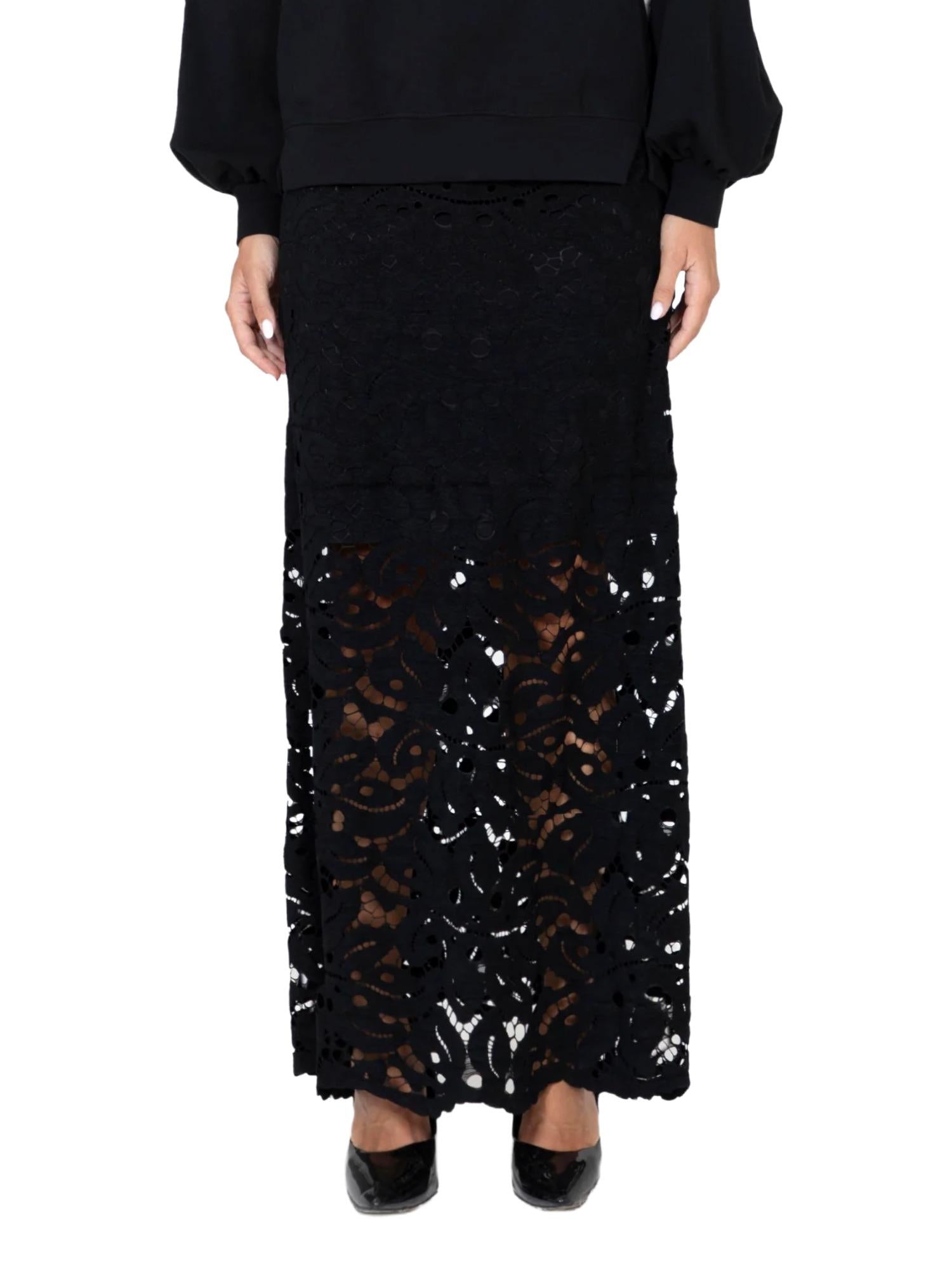 Marc Ellis Gonna lunga con trama fiorata