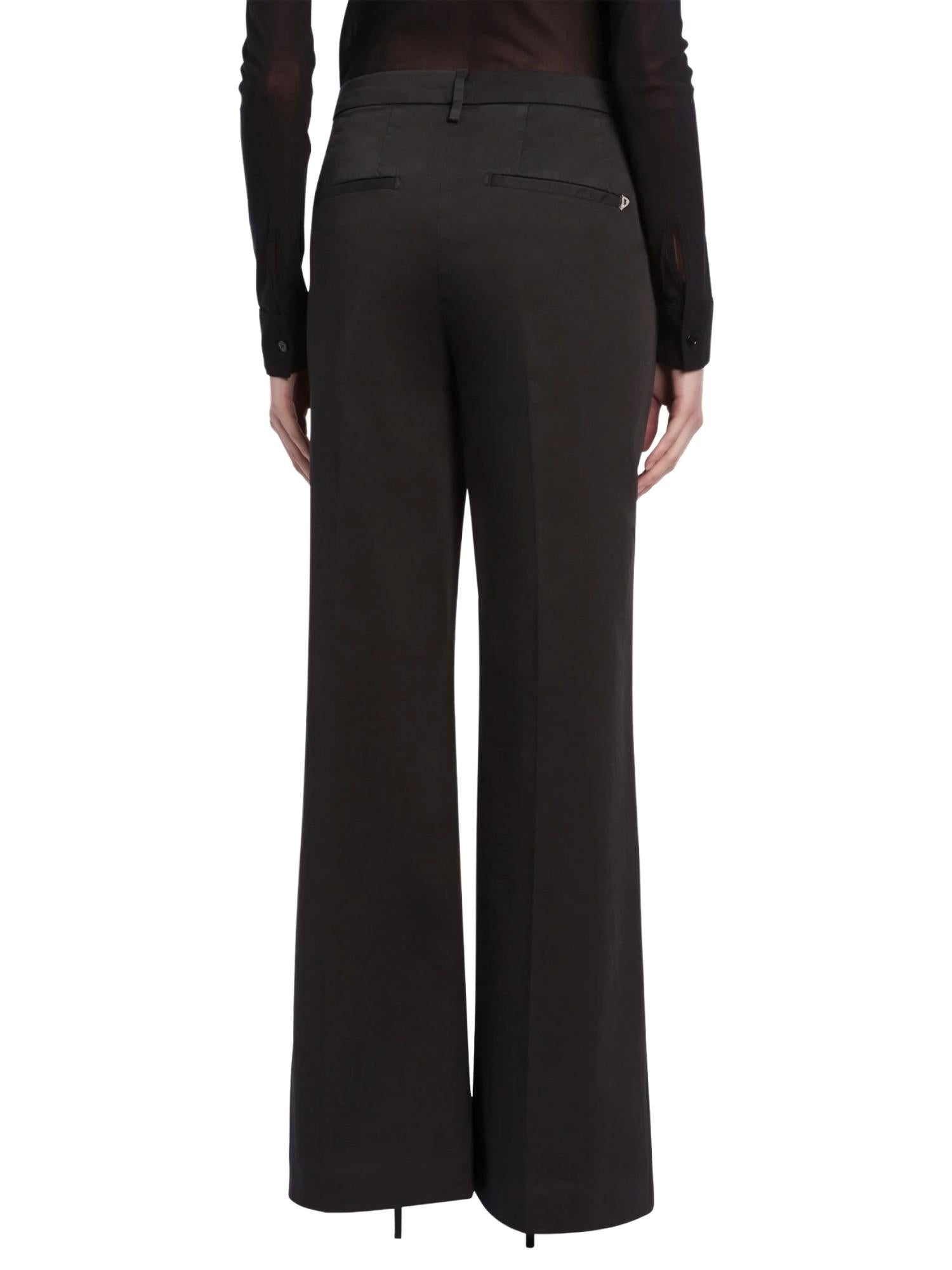 Dondup Pantalone wide leg Janice