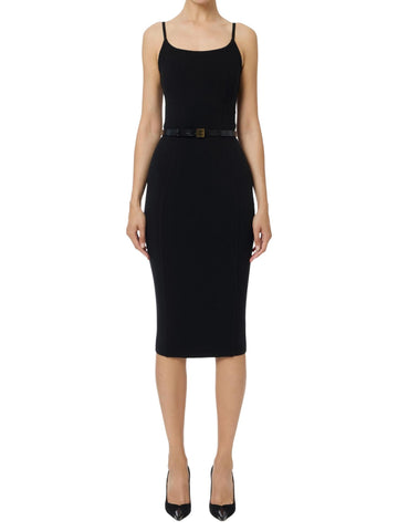 Elisabetta Franchi Abito in lana con cintura