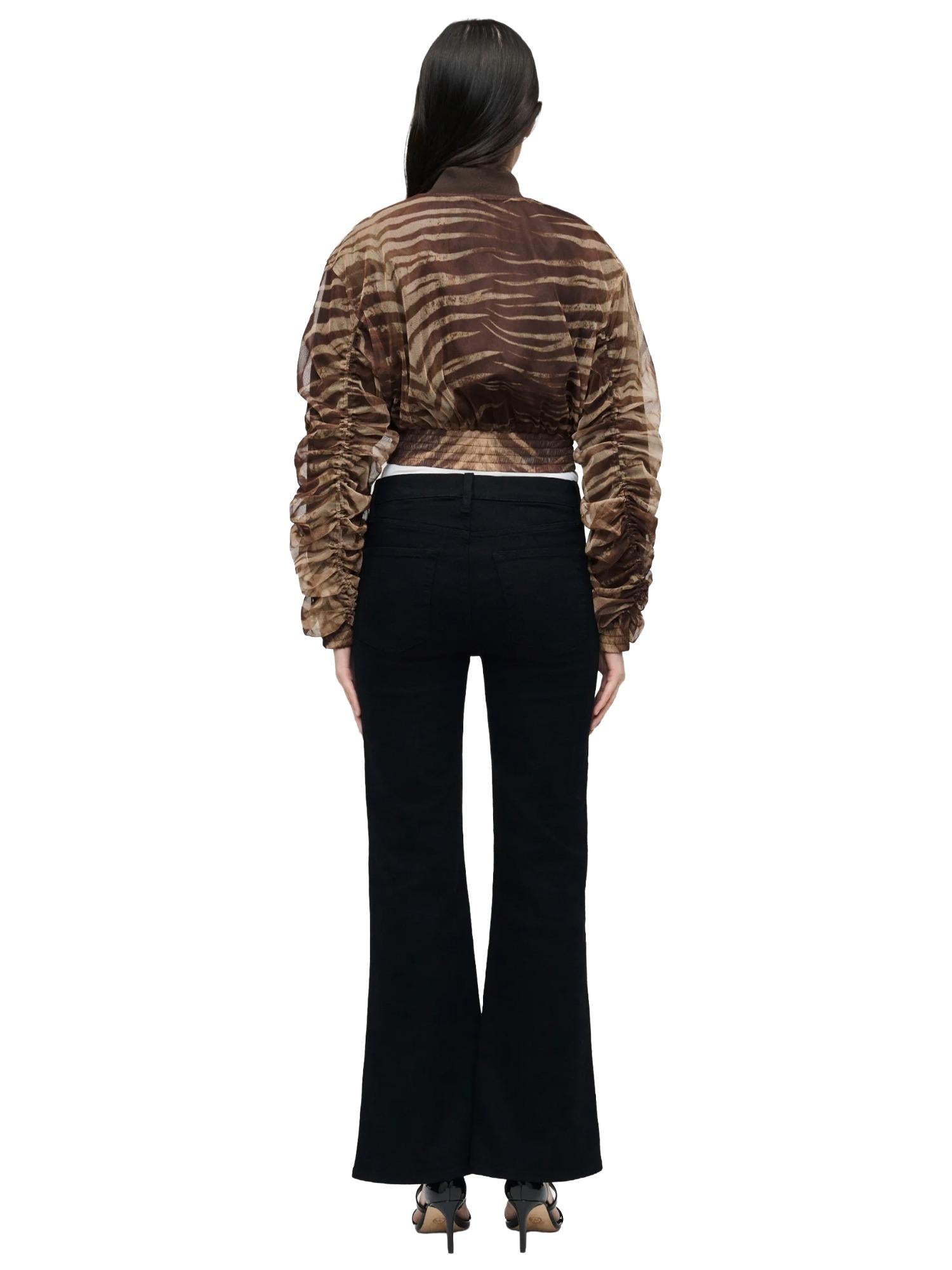 Just Cavalli Bomber con stampa animalier