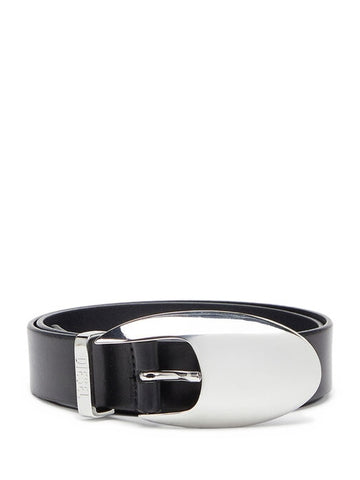 Cintura 3 cm in pelle pull-up