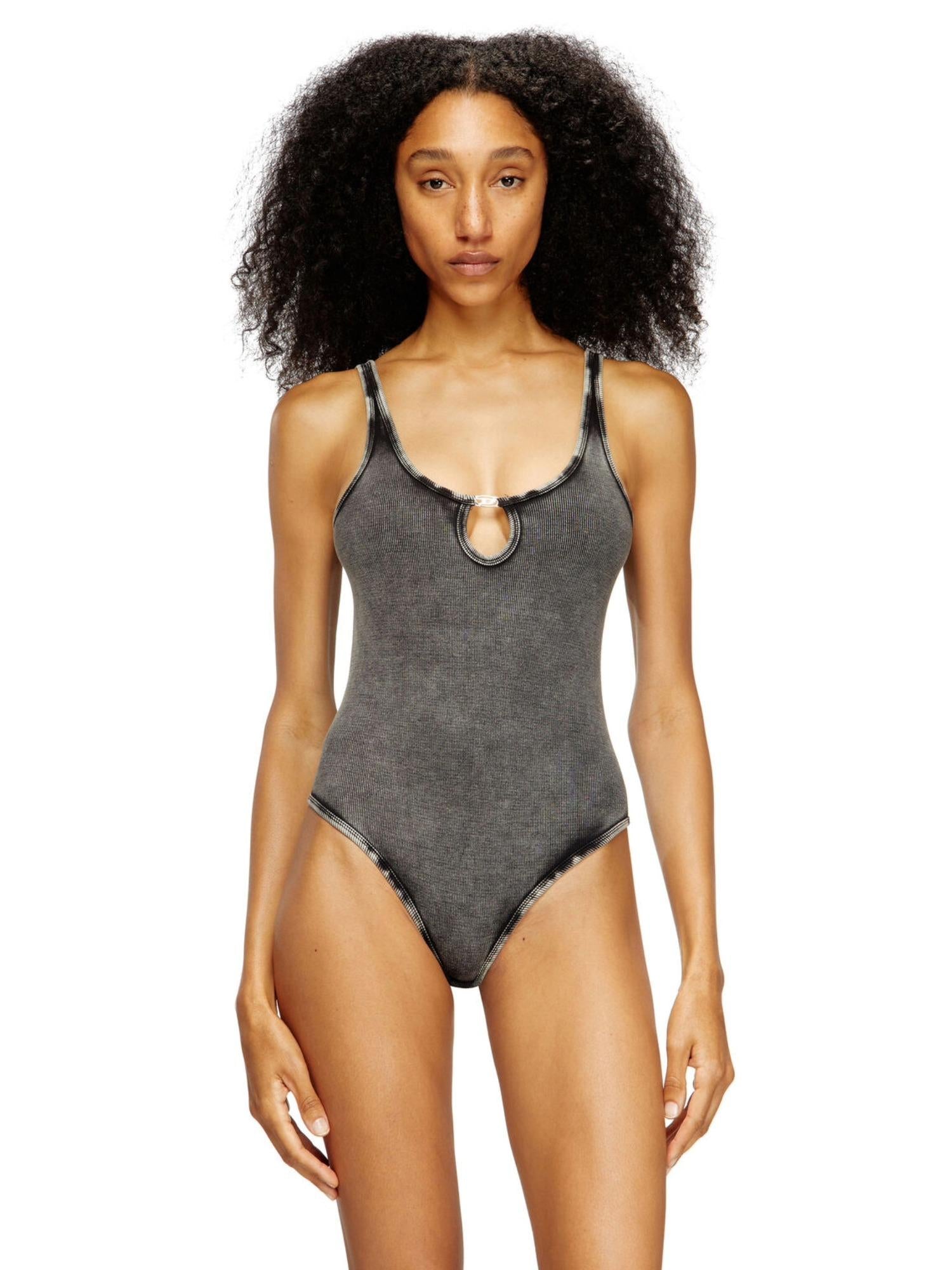 alt
Diesel body met ribeffect in denimlook Maura-Dnm
