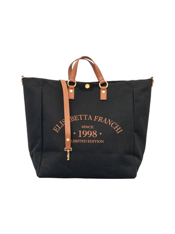 Elisabetta Franchi Borsa tote con logo