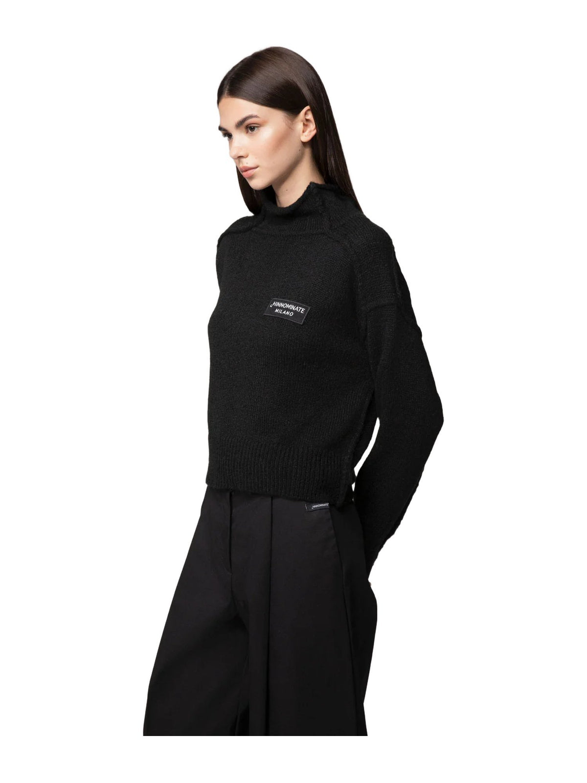 Maglia lupetto in mohair