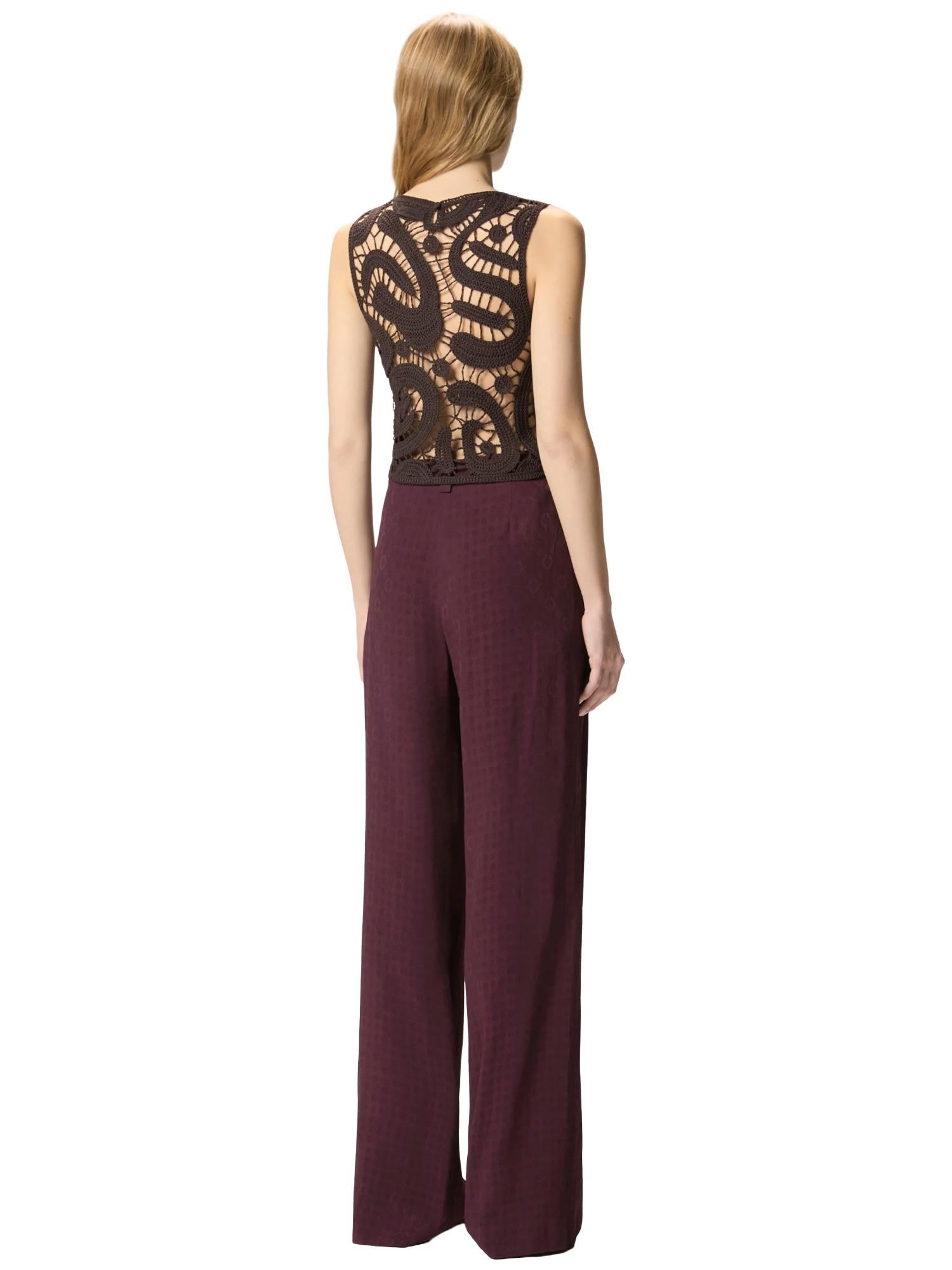 Pinko Top crochet Eruzione