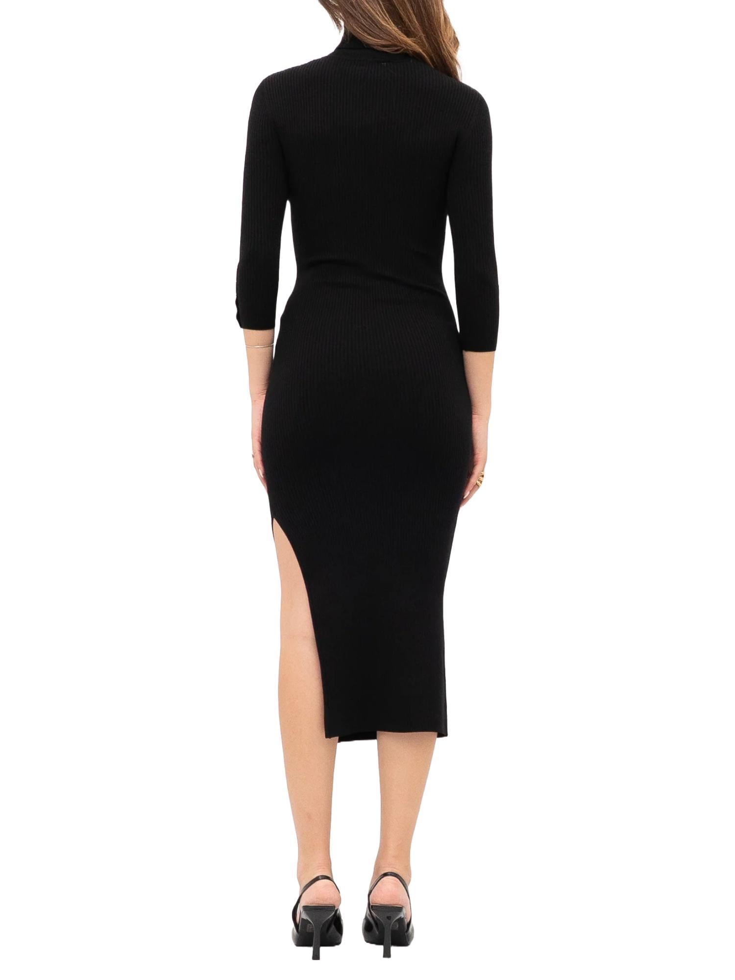 Elisabetta Franchi Abito a costine con taschino