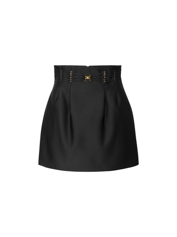 Elisabetta Franchi Gonna con elastici lingerie