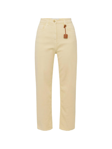 Elisabetta Franchi Pantalone con charm logo