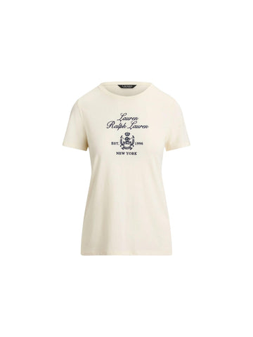 Lauren Ralph Lauren T-shirt con ricamo Katlin