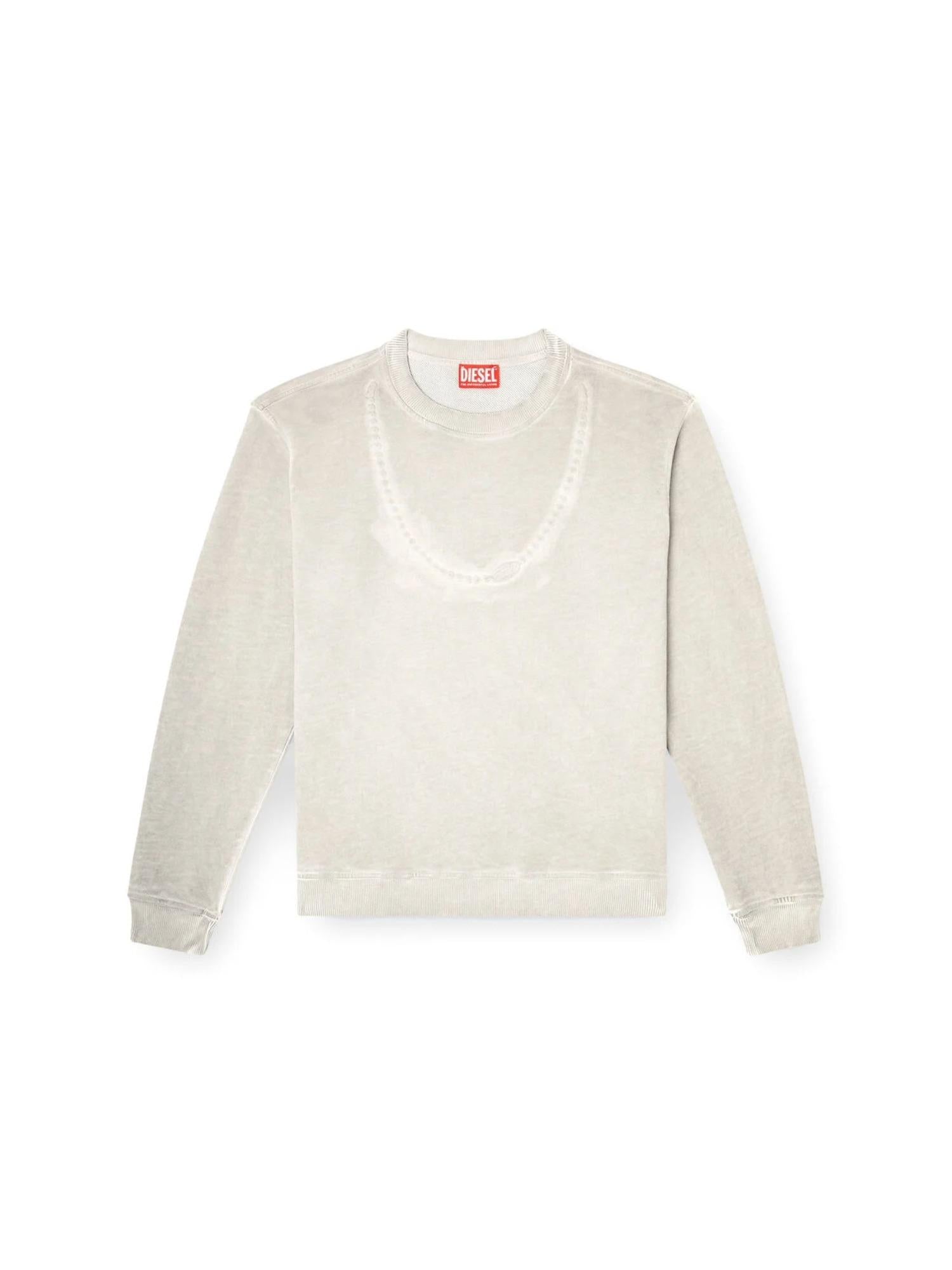 Diesel Felpa con catena in rilievo F-Normy-S2