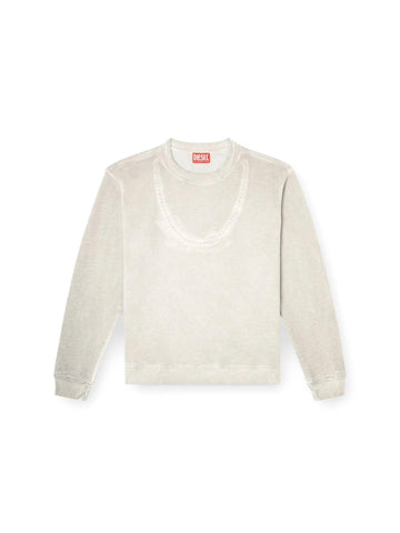 Diesel Felpa con catena in rilievo F-Normy-S2