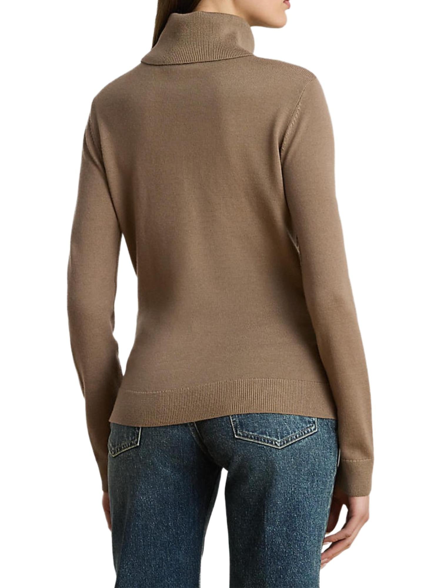 Lauren Ralph Lauren Maglia in lana con inserto