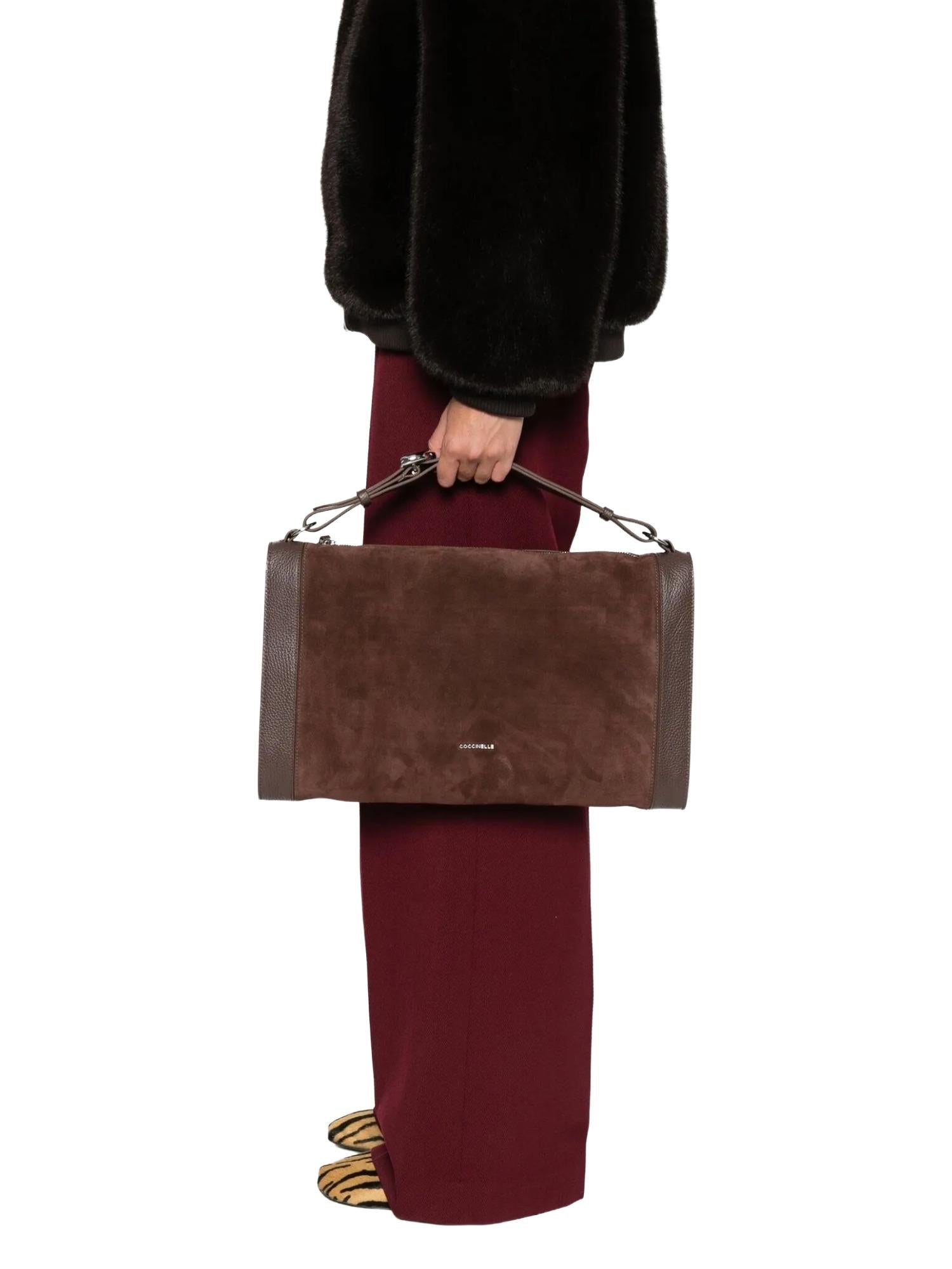 Coccinelle Borsa bimateriale Elinor medium