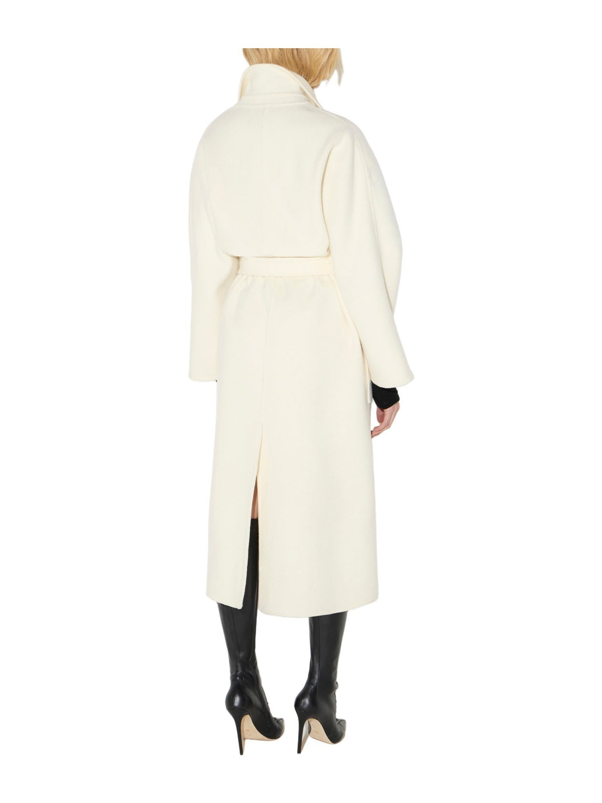 Cappotto in panno double di lana