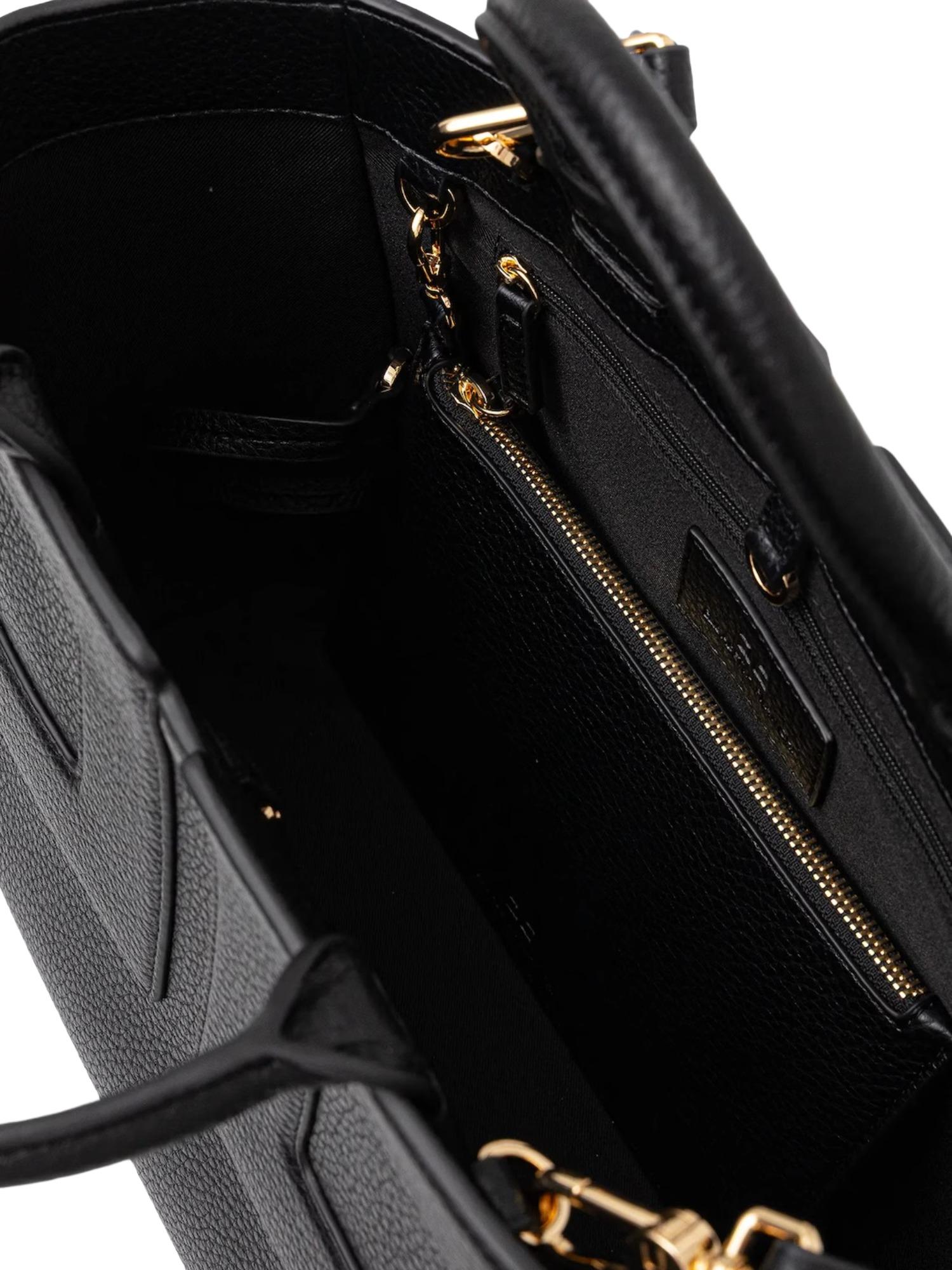 Elisabetta Franchi Borsa media con logo in rilievo