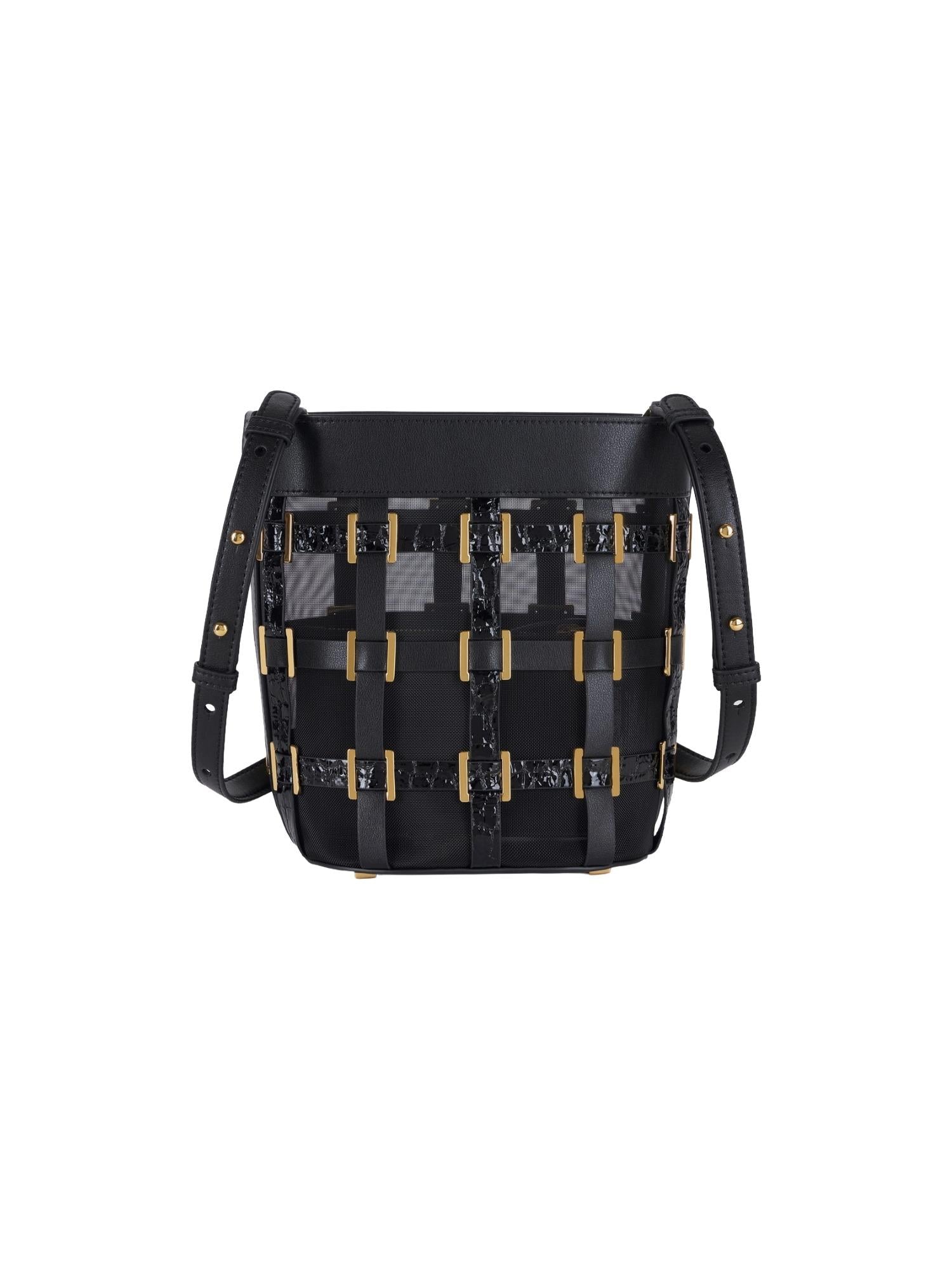 Elisabetta Franchi Borsa a secchiello in rete