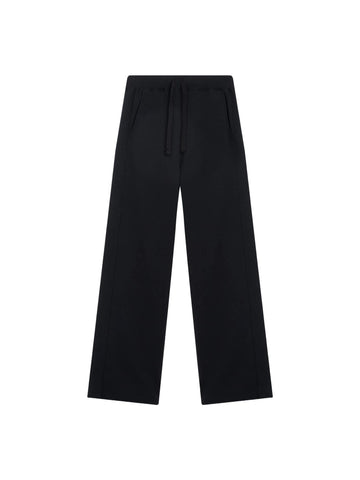Dondup Pantalone wide leg in felpa