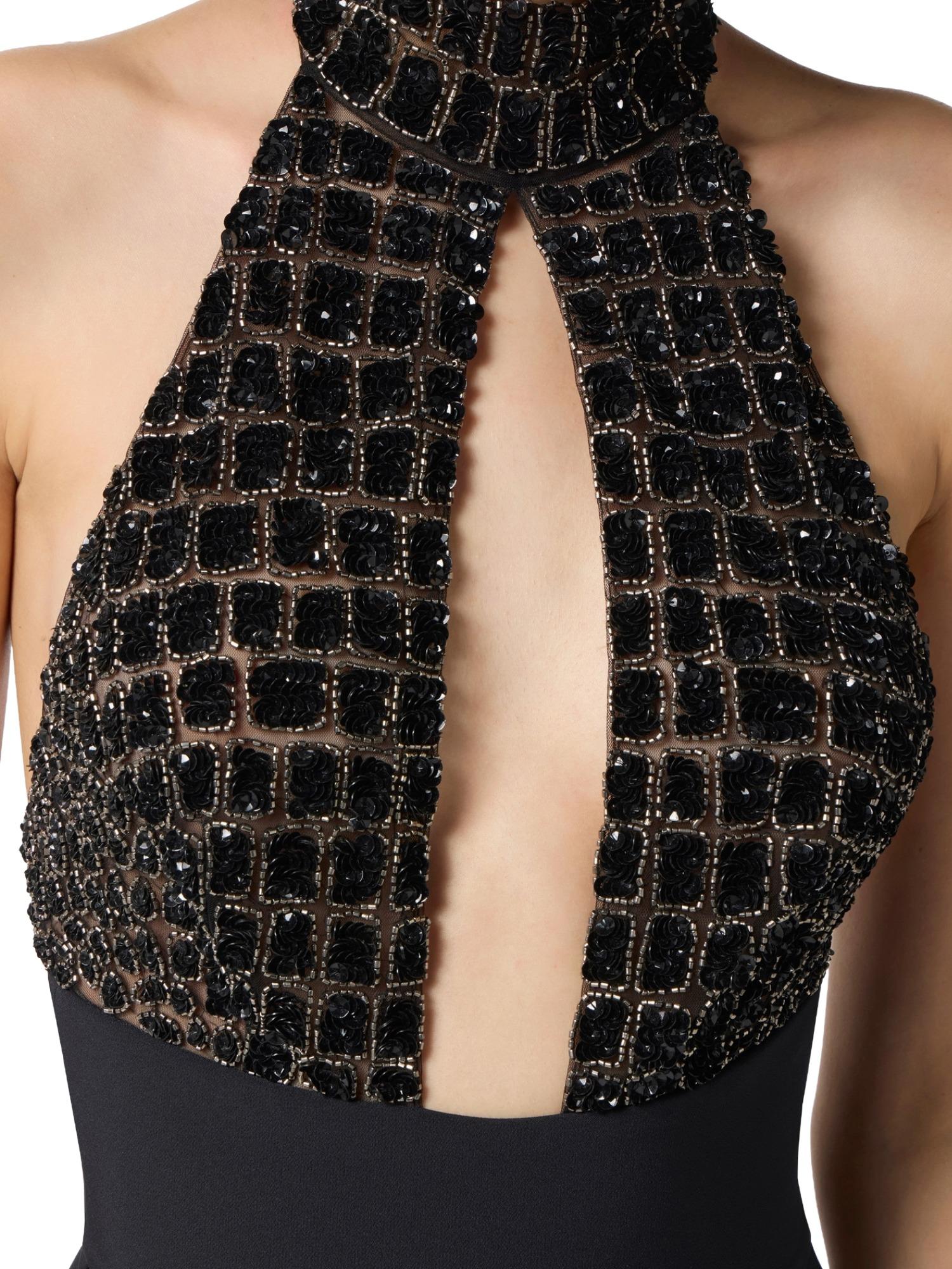 Elisabetta Franchi Tuta con ricami cocco