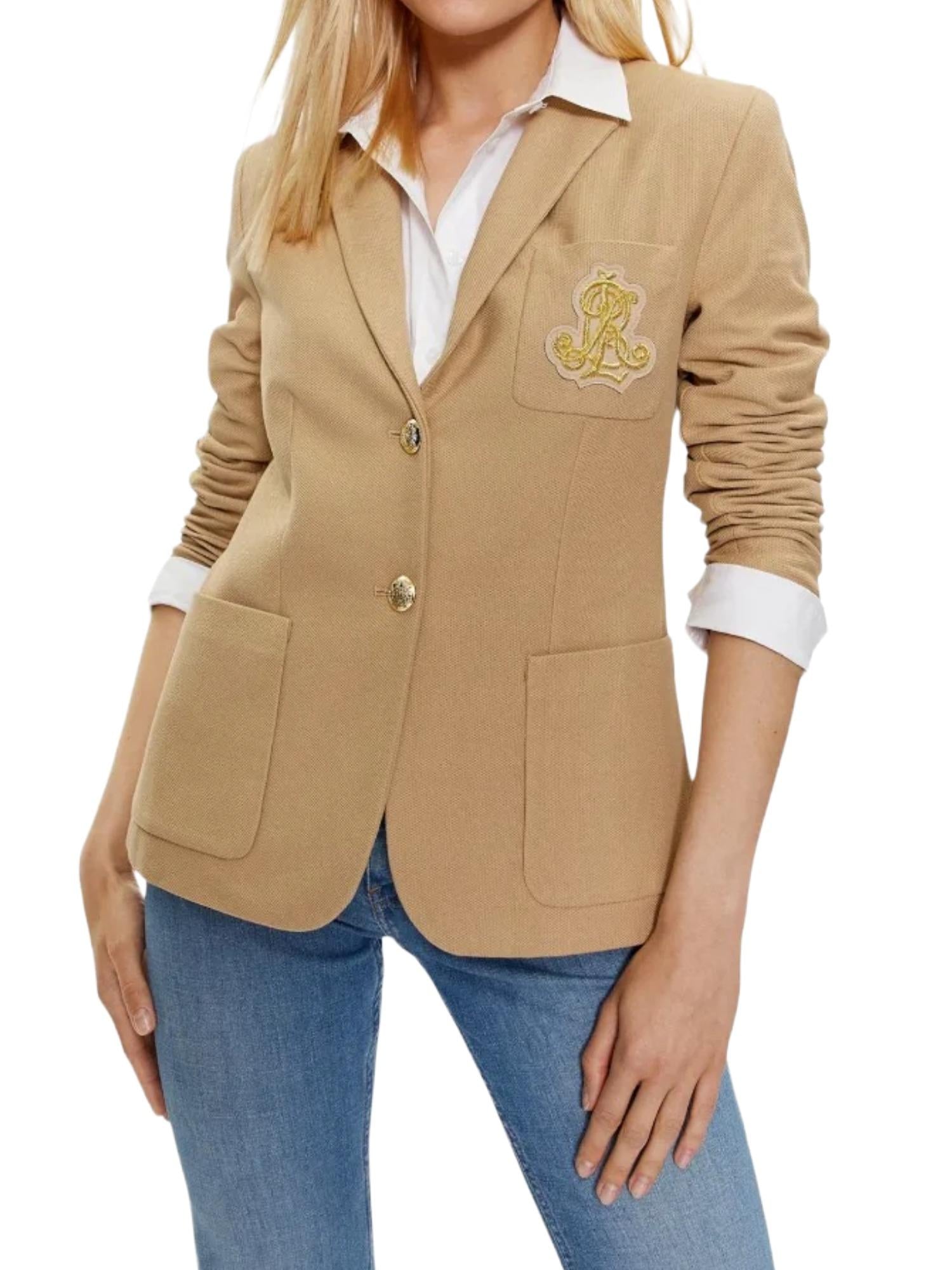 Lauren Ralph Lauren Giacca con logo ricamato Anfisa