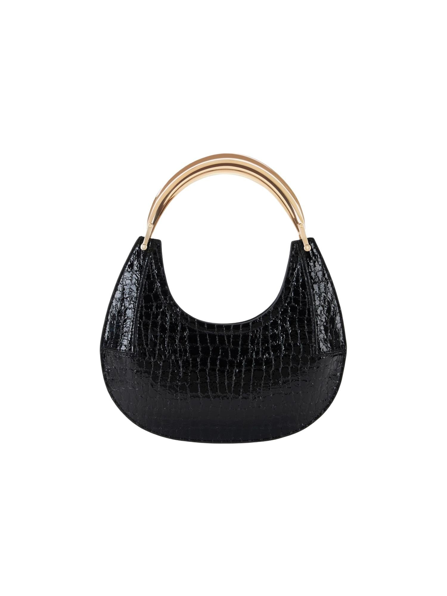 Elisabetta Franchi Borsa hobo piccola con stampa cocco