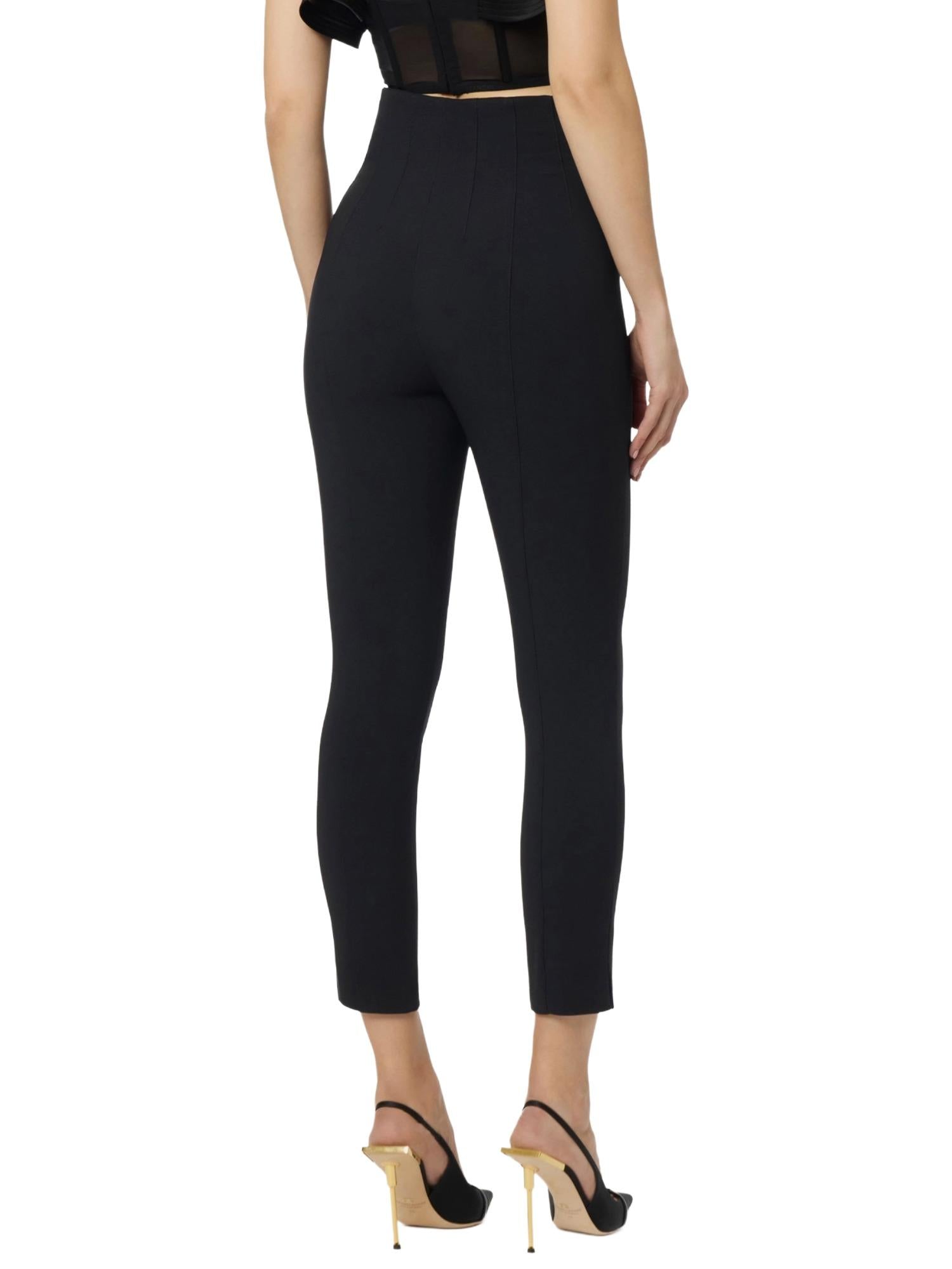 Elisabetta Franchi Pantalone con dettaglio logo