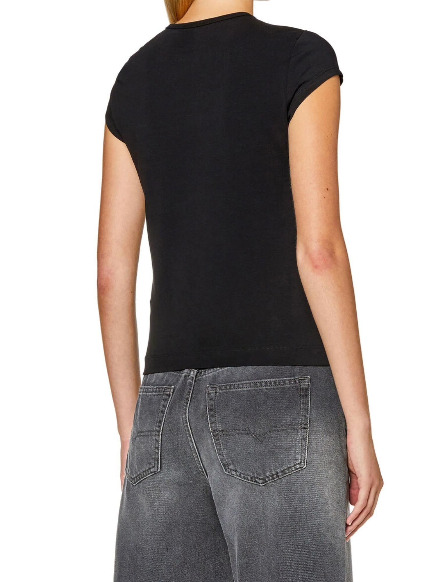 Diesel T-shirt con logo cut-out T-Angie
