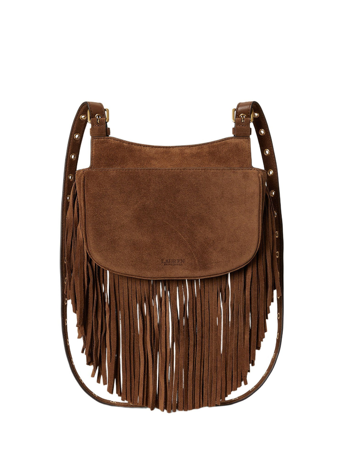 Borsa a tracolla marcy media con frange