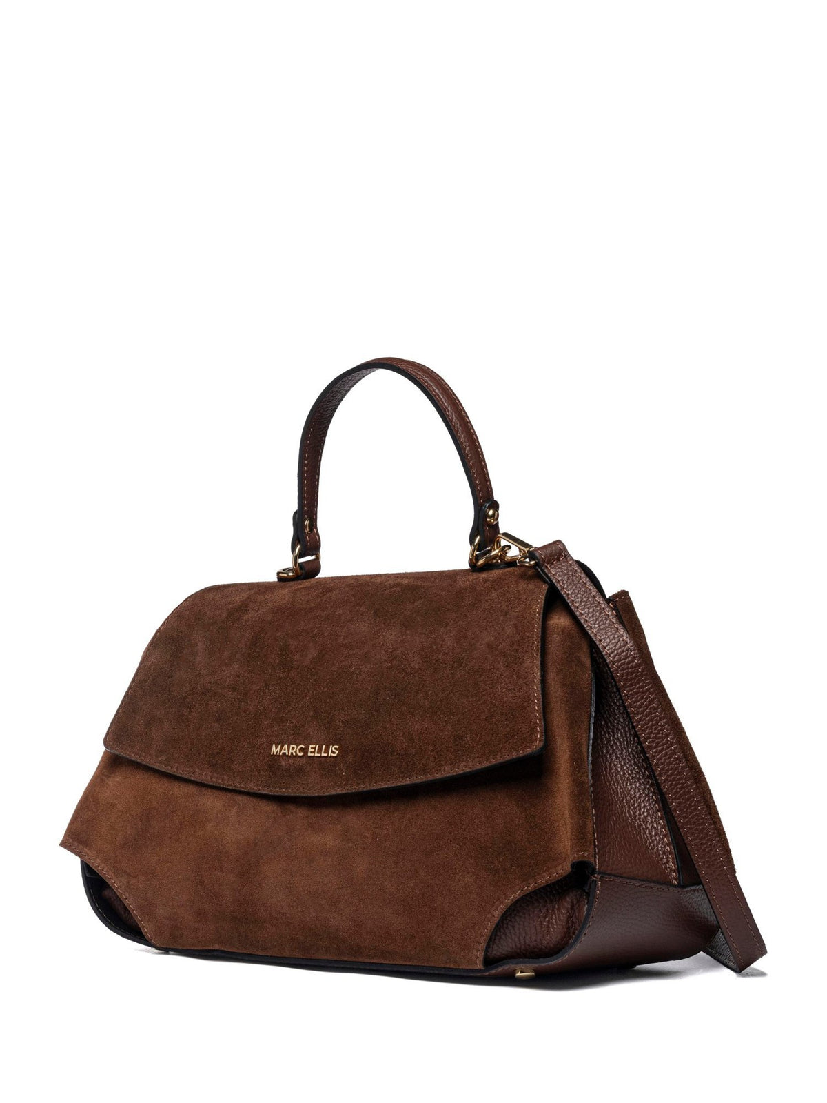 Borsa a Mano Spency L in Suede