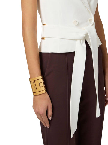 Elisabetta Franchi Bracciale rigido cut-out