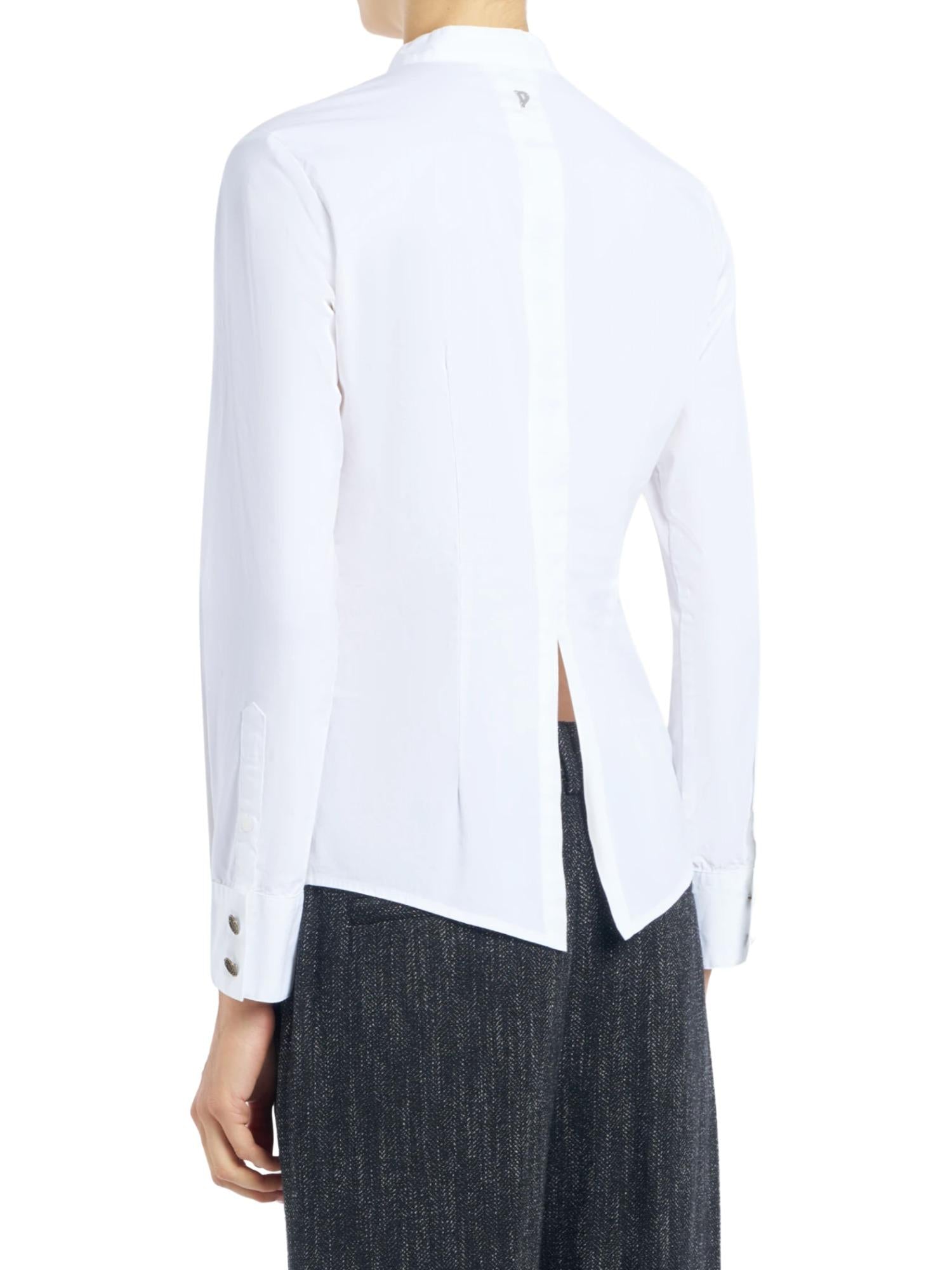 Dondup Camicia con collo alla coreana