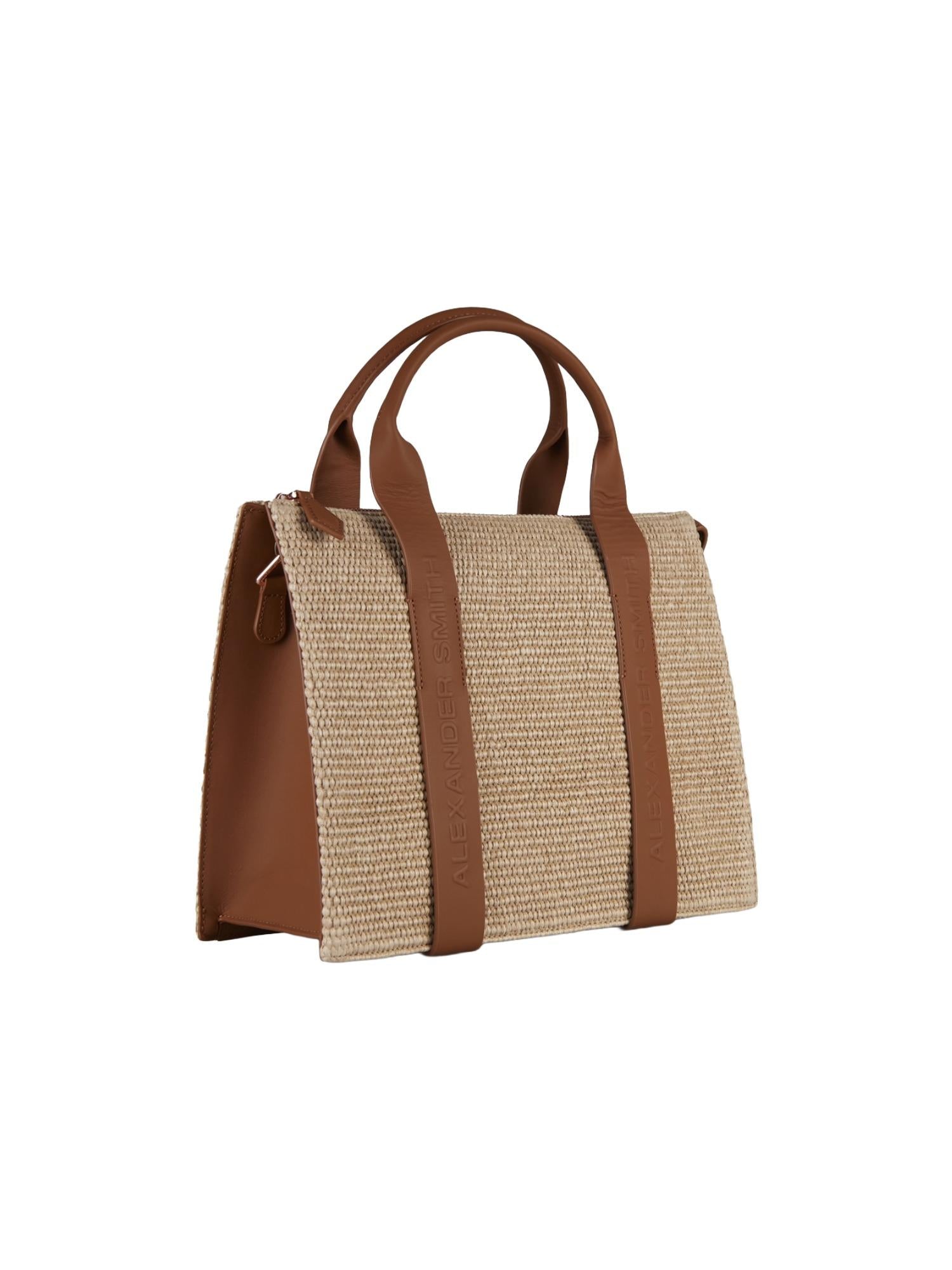 Alexander Smith Borsa in rafia Jane Medium