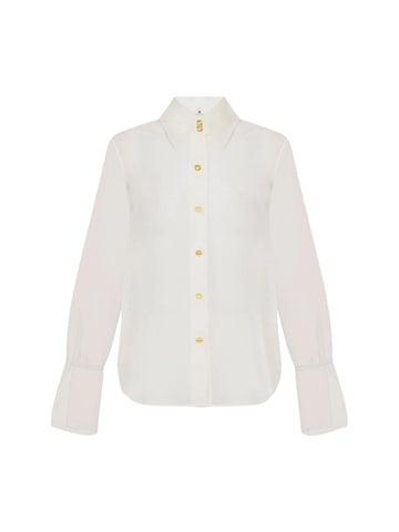 Elisabetta Franchi Camicia in organza di seta