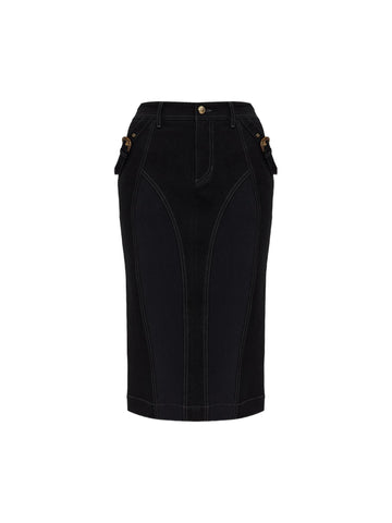 Versace Jeans Couture Gonna con fibbie Baroque