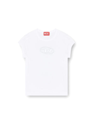 Diesel T-shirt con logo cut-out T-Angie