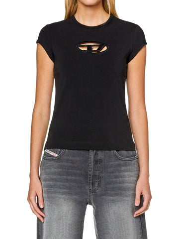 Diesel T-shirt con logo cut-out T-Angie