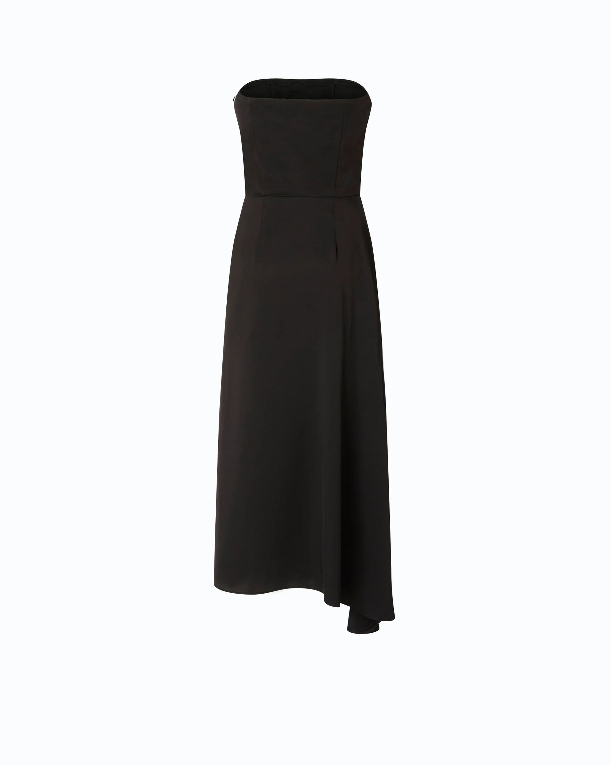 Pinko Abito Satin Smanicato con Drappeggi donna