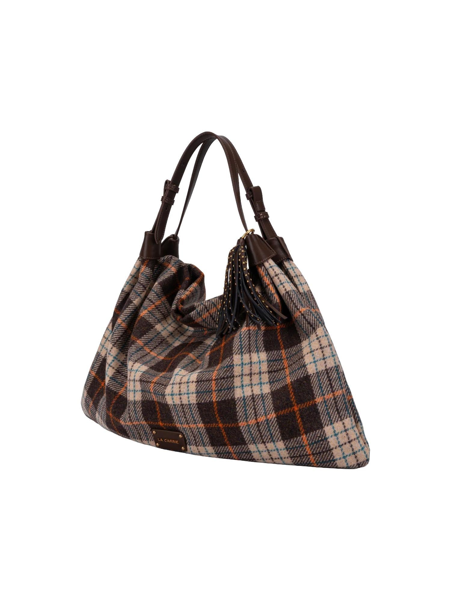 La Carrie Borsa soft shopper Scottish