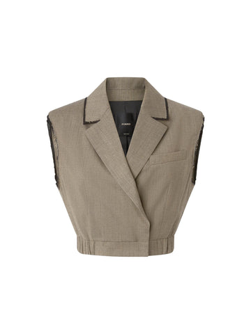 Pinko Gilet crop Guardami