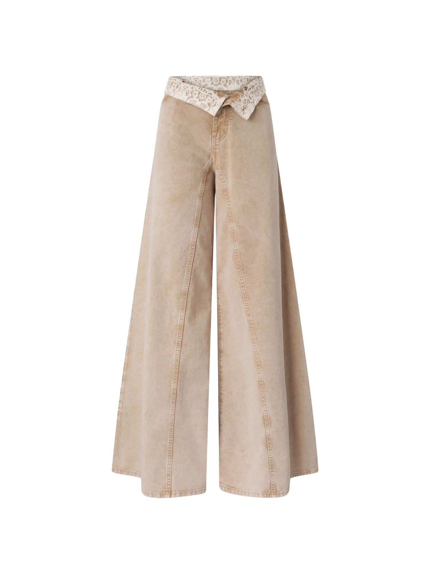 Pinko Jeans con pizzo in vita Winona