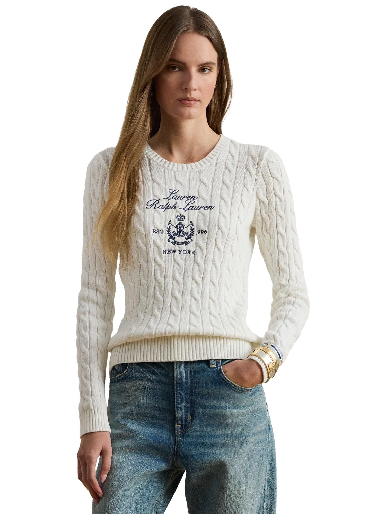 Lauren Ralph Lauren Maglia a trecce Rinett