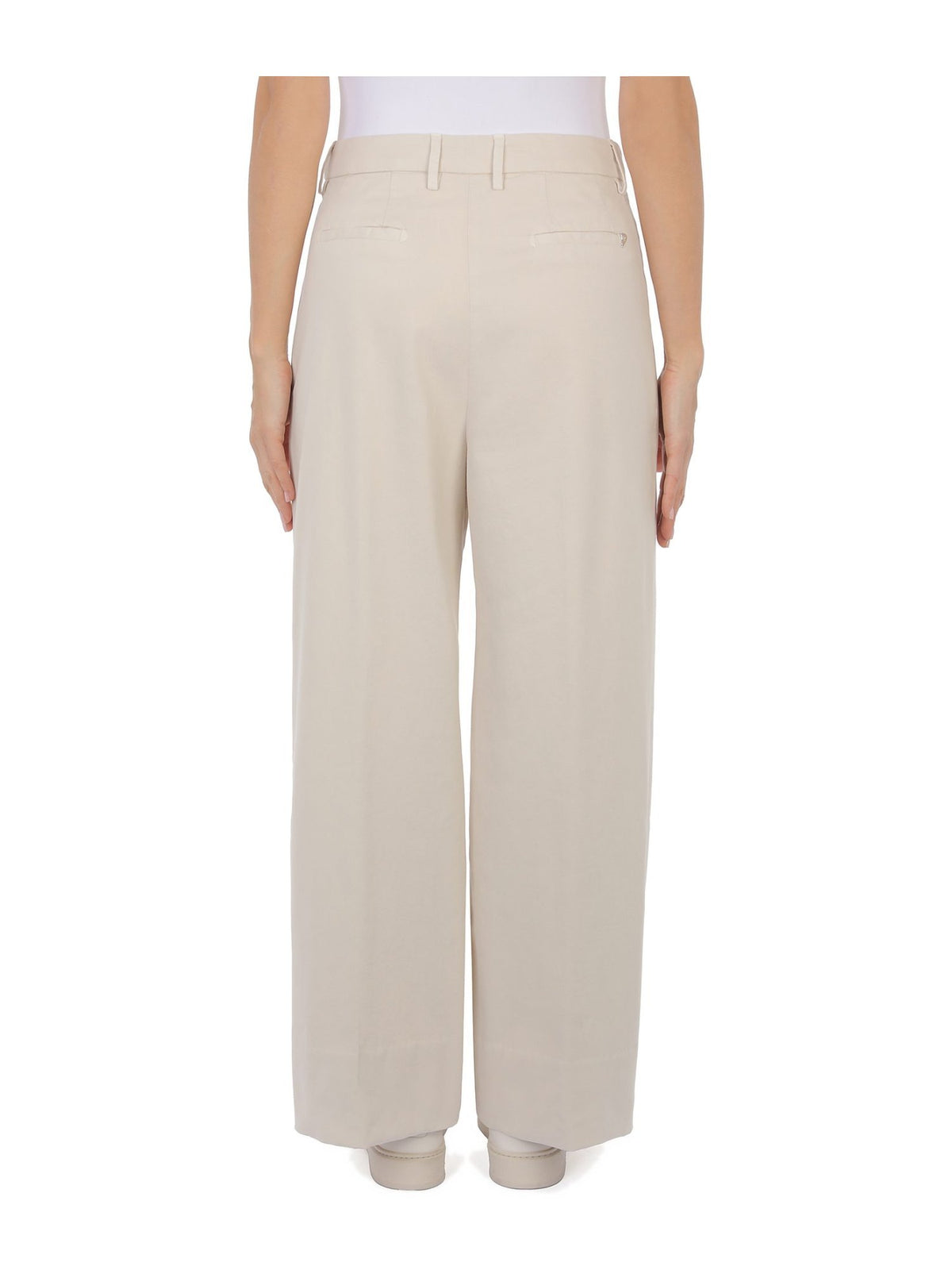 Pantalone Wide Leg con Pince