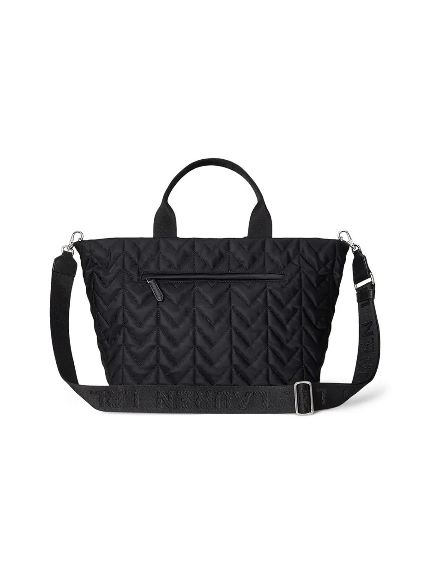 Lauren Ralph Lauren Borsa grande in tessuto Stevie