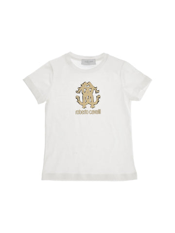 Roberto Cavalli T-shirt con stampa logo