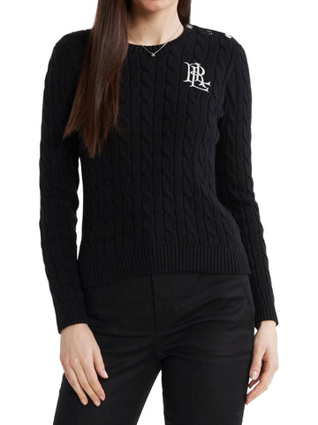 Lauren Ralph Lauren Pull en maille torsadée Montiva
